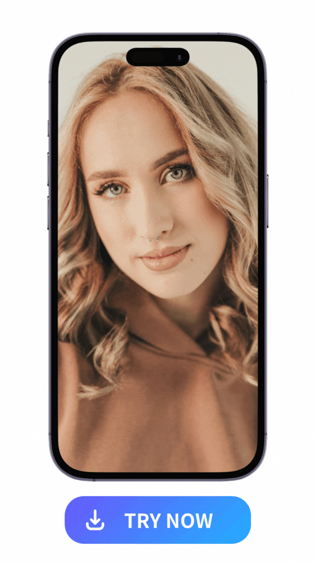 WhatsApp status idea of selfies made with PhotoDirector